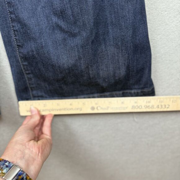 Level 99 Newport Wide Leg Low Rise Jeans Y2K Stretch Soft Denim 27 Women - Picture 7 of 8